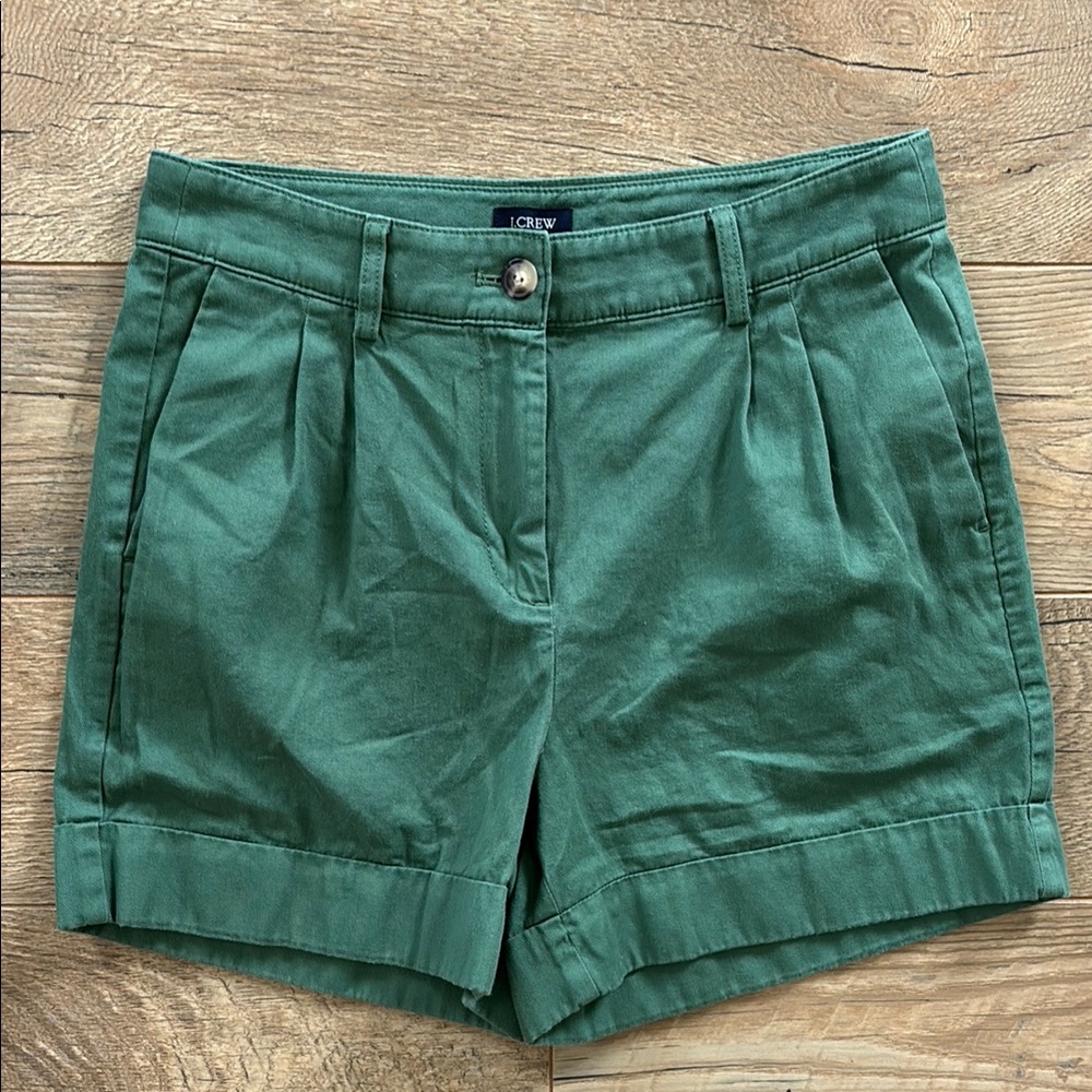 J. Crew Women’s Size 2 Green Shorts
